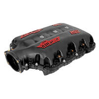 MSD Intake Manifold Atomic AirForce 103mm 2-Piece Polymer Black Red Letters For Chevrolet LT1  MSD-2700