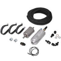 MSD Fuel Pump. Atomic EFI 3/8 in. Inlet 5/16 in. Outlet 620 Horsepower. Kit MSD-2921