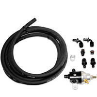 MSD Fuel Return Line Atomic EFI Rubber Hose 3/8 in. Diameter 15 ft. Length Regulator Kit MSD-2922