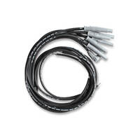 MSD Spark Plug Wires Copper Silicone Multi-Angle 8.5mm Dia. Black Universal V8 Set MSD-31183