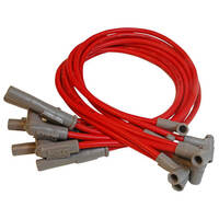 MSD Spark Plug Wires Super Conductor Spiral Core 8.5mm Red Multi-Angle Boots GM V8 Set MSD-31409