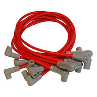 MSD Spark Plug Wires Super Conductor Spiral Core 8.5mm Red 90 Degree Boots For Chevrolet 5.0/5.7L Set MSD-31839