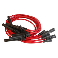 MSD Spark Plug Wires Super Conductor Spiral Core 8.5mm Red Stock Boots For Chrysler For Dodge 5.7L Set MSD-32039