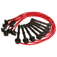 MSD Spark Plug Wires Super Conductor Spiral Core 8.5mm Red 90 Degree Boots For For Ford 4.6L Set MSD-32219