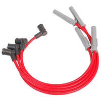 MSD Spark Plug Wires Super Conductor Spiral Core 8.5mm Red Stock Boots For Mazda Miata 1.6/1.8L Set MSD-32599