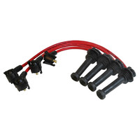 MSD Spark Plug Wires Super Conductor Spiral Core 8.5mm Red Stock Boots For For Ford ZX2 2.0L L4 Set MSD-32939