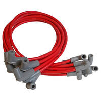 MSD Spark Plug Wires Super Conductor Spiral Core 8.5mm Red 90 Degree Boots For Chevrolet Big Block V8 Set MSD-35609