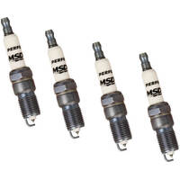 MSD Spark Plug Standard Tapered Seat Iridium 14mm Thread 0.6910 Reach 5/8 Hex Set of 4 MSD-37124