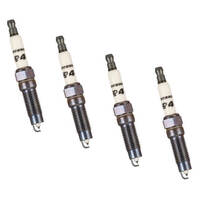 MSD Spark Plug Standard Tapered Seat Iridium 12mm Thread 1.0625 Reach 9/16 Hex Set of 4 MSD-37174