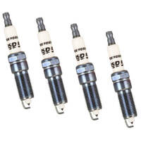 MSD Spark Plug Standard Tapered Seat Iridium 14mm Thread 0.9840 Reach 5/8 Hex Set of 4 MSD-37184