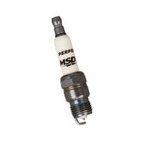 MSD Spark Plug Standard Tapered Seat Iridium 14mm Thread 0.4375 Reach 5/8 Hex  MSD-3720