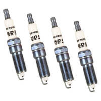 MSD Spark Plug Standard Tapered Seat Iridium 14mm Thread 0.9840 Reach 5/8 Hex Set of 4 MSD-37434