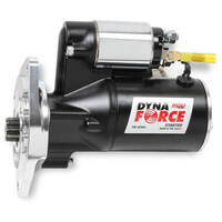 MSD Starters DynaForce Mini Hitachi Standard Rotation 4.4:1 Gear Reduction Ratio Black Powdercoated For For Ford 4.7L 5.0L 5.8L  MSD-50903