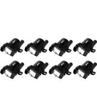 MSD Ignition Coil 1999-2007 GM L-Series Truck Engines Black Set of 8 MSD-55098