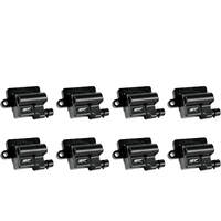 MSD Ignition Coil 1999-2009 GM L-Series Truck Engines Black Set of 8 MSD-55108