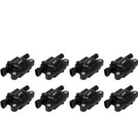 MSD Ignition Coil 2005-2013 GM LS2/LS3/LS4/LS7/LS9 Engines Black Set of 8 MSD-55118