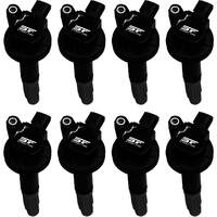 MSD Ignition Coil 2011-2016 For For Ford 5.0L 4-Valve Engines Black Set of 8 MSD-55158