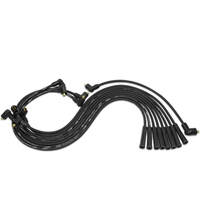 MSD Spark Plug Wires Street Fire 8.0mm Black Straight Boots For Chevrolet Big Block Set MSD-5561