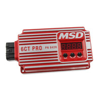 MSD Ignition Box Digital 6CT Circle Track Capacitive Discharge Adjustable Rev Limiter Start Retard Red Universal Electronic  MSD-6428