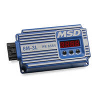 MSD Ignition Boxes 6M-3L Marine Ignitions Capacitive Discharge Digital Rev Limiter 6 - 18 V Blue  MSD-6564