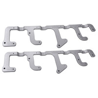 MSD Ignition Coil Brackets Coil Pack Style Rectangular Aluminium Natural For Cadillac For Chevrolet For Pontiac Pair MSD-8216