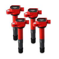 MSD Ignition Coil Blaster Coil Pack Style Red for use on For AcuraÂ® for use on For HondaÂ® 2.4L Set of 4 MSD-82194