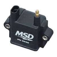 MSD Ignition Coil (Single Tower) Cpc Ignition Control Black  MSD-8232