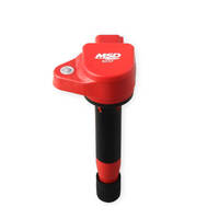 MSD Ignition Coil Blaster Coil Pack Style Red for use on For AcuraÂ® for use on For HondaÂ® V6  MSD-8237