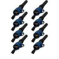 MSD Ignition Coil 1999-2014 For For Ford 4.6L/5.4L 2-Valve Engines Blue Set of 8 MSD-824285