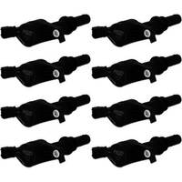 MSD Ignition Coil 2004-2008 For For Ford 4.6L/5.4L 3-Valve Engines Black Set of 8 MSD-824383