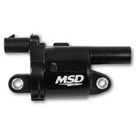 MSD Ignition Coil Blaster OEM Coil Pack Epoxy Female/Socket Black Round For Cadillac For Chevrolet For GMC  MSD-82683