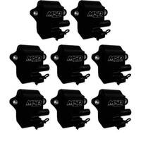 MSD Ignition Coil Pro Power Series GM LS1/LS6 CoiLS Black Set of 8 MSD-828583