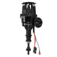 MSD Distributor Pro-Billet Ready-To-Run Male/HEI Vacuum and Mechanical Black For For Ford For Mercury 4.7L 5.0L  MSD-83523