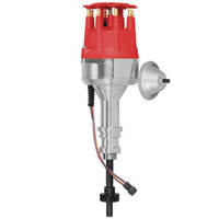 MSD Distributor Pro-Billet Male/HEI Mechanical Red Cap For For Ford For Mercury Y-block  MSD-83831