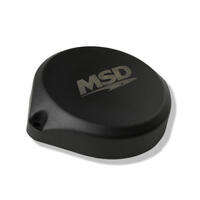 MSD Distributor Cap Screw Down Black Blank Cap for Coil-On-Plug Applications  MSD-84323