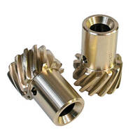 MSD Distributor Gear Aluminium Bronze Race .006 in. Oversize .500 in. Dia. Shaft For Chevrolet Small Big Block V6 MSD-8472