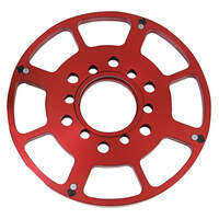 MSD Crank Trigger Replacement Wheel Aluminium Red Anodised For Chevrolet Small Block  MSD-8611