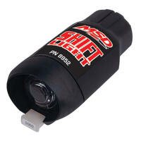 MSD Shift Light Black Red LED 1.5 in. Diameter 4.5 in. Length  MSD-8952