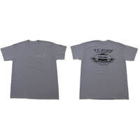 MSD T-Shirt Short Sleeve Atomic Air Force Gray Medium  MSD-95005