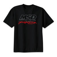 MSD T-Shirt Short Sleeve Racing Cotton XL Black  MSD-95011