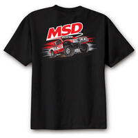 MSD T-Shirt Short Sleeve Off Road Cotton Large Black  MSD-95123