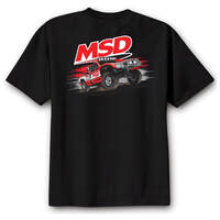 MSD T-Shirt Short Sleeve Off Road Cotton XL Black  MSD-95133