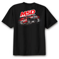 MSD T-Shirt Short Sleeve Off Road Cotton 2XL Black  MSD-95143