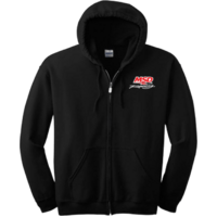 MSD Hoodie Zipped Logo Large Black  MSD-95229