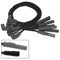 MSD Spark Plug Lead Set 8.5mm Black Suit LS Series Engines With Coil Relocation MSD32073