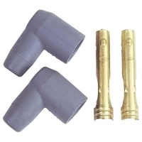 MSD Replacement Boots and Terminals Silicone Grey 90° Socket Distributor Boots