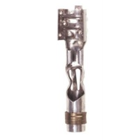 MSD Replacement Terminals Multi-Angle Dual Crimp Spark Plug Terminals 100-Pack