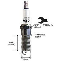 MSD Iridium Spark Plug 5IR5Y Resistor Type with Projected Tip MSD3719