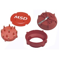 MSD Pro-Cap Cap-A-Dapt Kit 5" Dia Cap and Rotor Kit Fits MSD Distributors