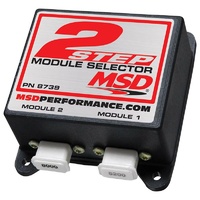 MSD Two Step Module Selector Allows launch rev and high speed limiter MSD8739